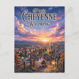 Cheyenne USA Postkarte