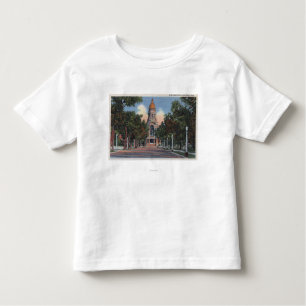 Cheyenne, WY - Ansicht der Staats-Hauptstadt und Kleinkind T-shirt