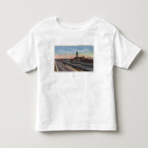 Cheyenne, WY - Gewerkschafts-pazifische Kleinkind T-shirt