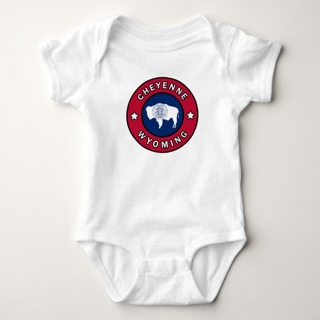 Cheyenne Wyoming Baby Strampler (Vorderseite)