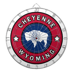 Cheyenne Wyoming Dartscheibe