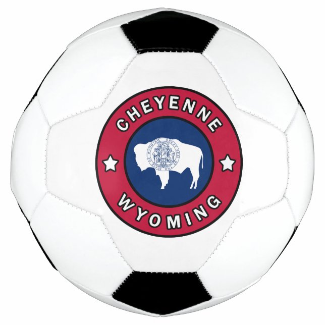 Cheyenne Wyoming Fußball (Vorderseite)