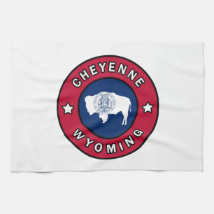 Cheyenne Wyoming Geschirrtuch