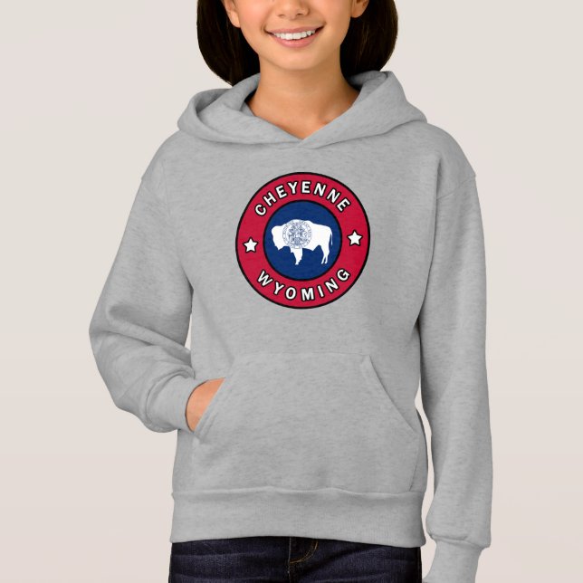 Cheyenne Wyoming Hoodie (Vorderseite)