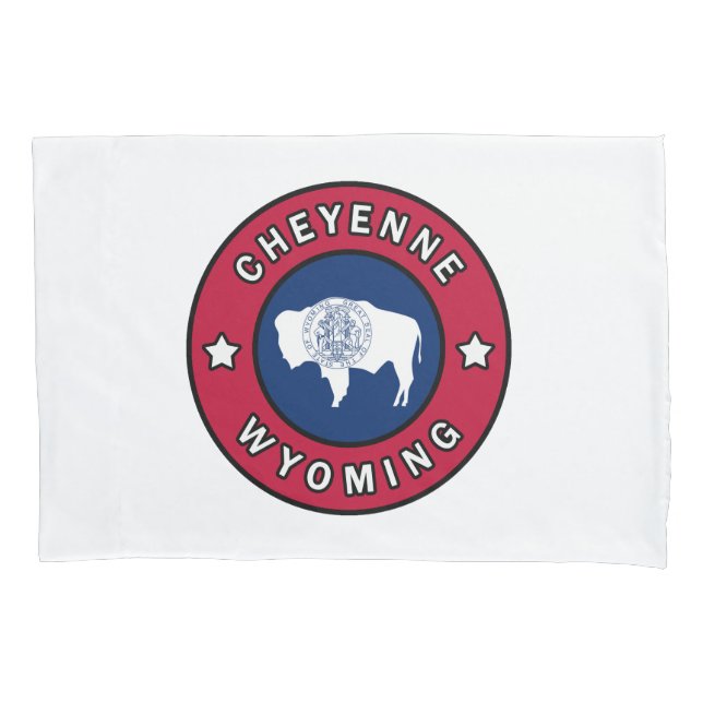 Cheyenne Wyoming Kissenbezug (Vorderseite)