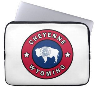 Cheyenne Wyoming Laptopschutzhülle