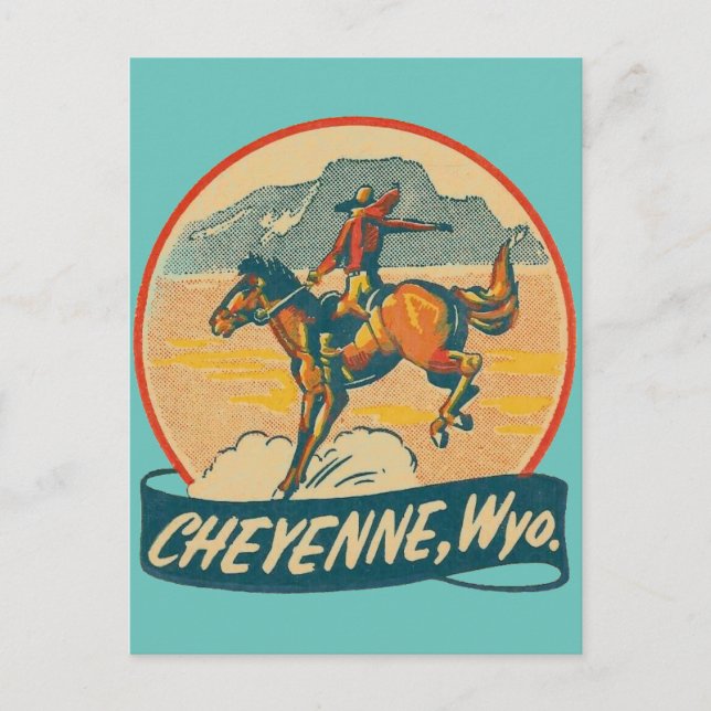 Cheyenne, Wyoming Postcard Postkarte (Vorderseite)