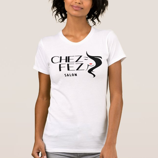 Chez Fez Salon Logo T-Shirt (Vorderseite)
