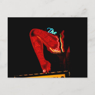 Chez Paree, Pre-Katrina New Orleans Neon Sign Postkarte