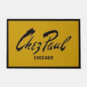 Chez Paul French Restaurant, Chicago Fußmatte