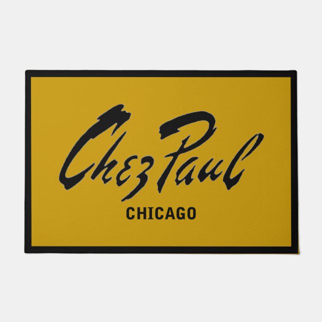 Chez Paul French Restaurant, Chicago Fußmatte (Vorderseite)