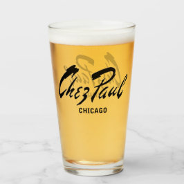 Chez Paul French Restaurant, Chicago Glas