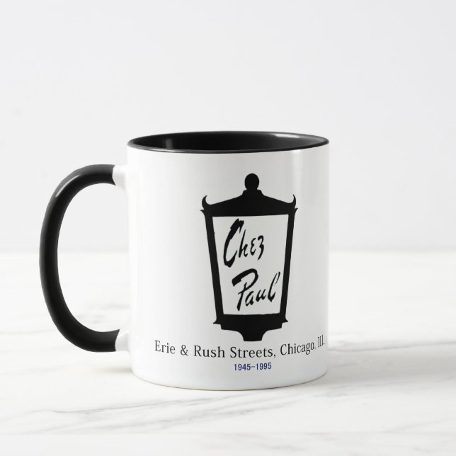Chez Paul French Restaurant, Chicago Tasse (Links)