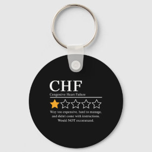 Chf Warrior Nftw kongestive Herzinsuffizienz Schlüsselanhänger