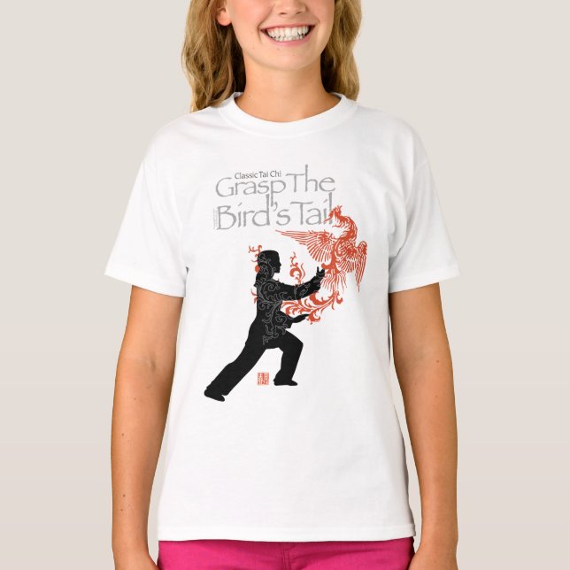 Chi-"Feuer-Phoenix" Yang Tai heller T - Shirt (Vorderseite)