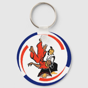 Chi in Aikido Schlüsselanhänger