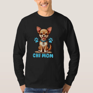 Chi Mama Niedlich Chihuahua T-Shirt