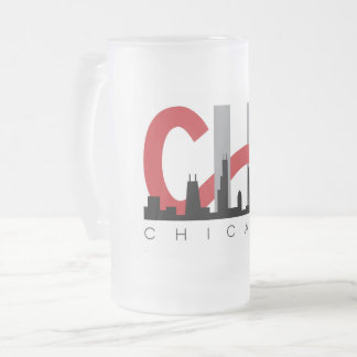 CHI Milchglas-Bierkrug Mattglas Bierglas