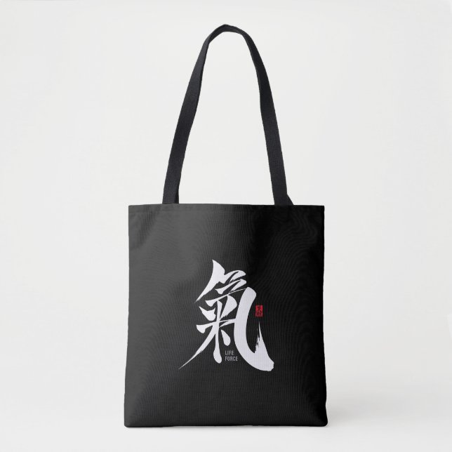 Chi - Qi Kanji Tote Bag (Vorderseite)