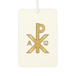 Chi-Rho Alpha Omega Duftstoff Autolufterfrischer
