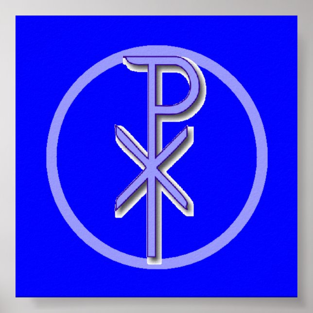 CHI-RHO Christ Poster (Vorne)