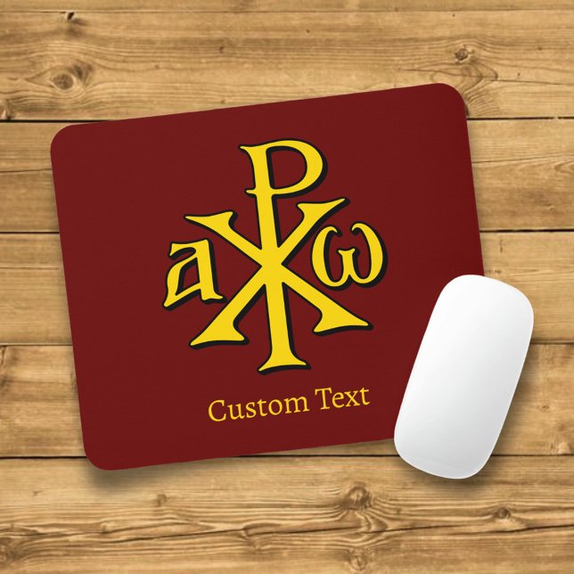 Chi Rho Christogram Mousepad (Von Creator hochgeladen)