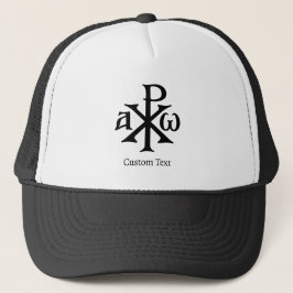 Chi Rho Christogram Truckerkappe