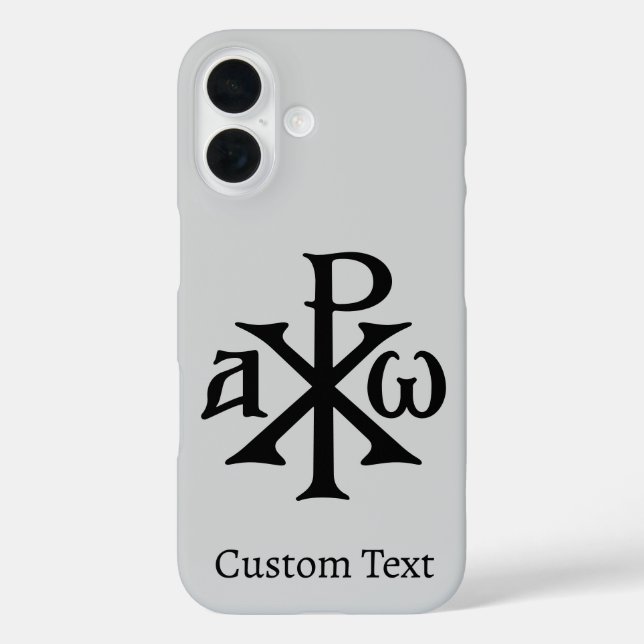 Chi-Rho-Christogramm Case-Mate iPhone Hülle (Rückseite)