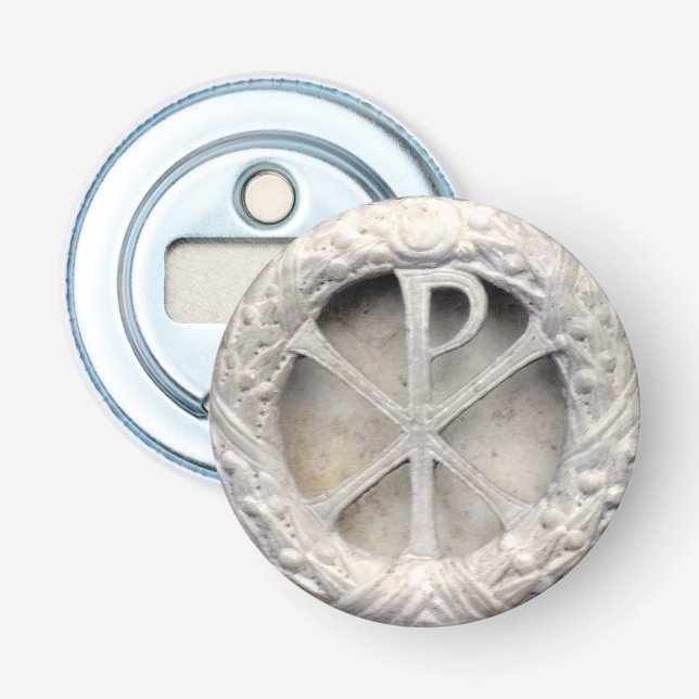 Chi-Rho - das Monogramm von Christus Flaschenöffner (Vorderseite)