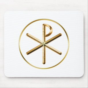 Chi-Rho-Glühen Mousepad