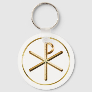 Chi-Rho-Glühen Schlüsselanhänger