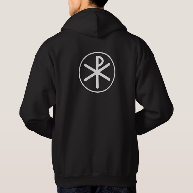 Chi-Rho-Symbol Hoodie (Rückseite)