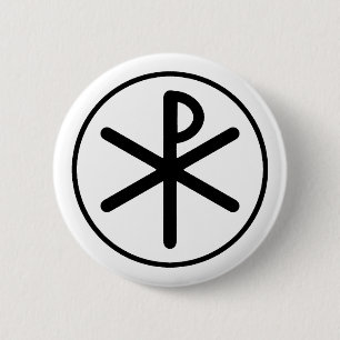 Chi-Rhosymbol Button