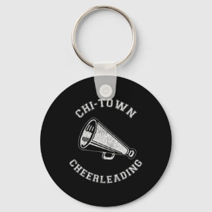 Chi-town Cheerleader im Retro-Look der 90er Jahre Schlüsselanhänger