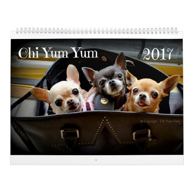 Chi Yum Yum 2017 Kalender (Titelbild)