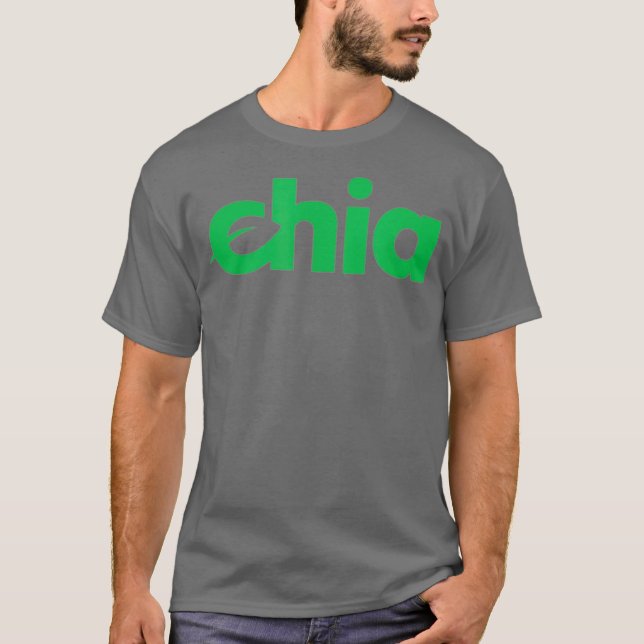 Chia Coin Plotting oder Bauerntee T-Shirt (Vorderseite)