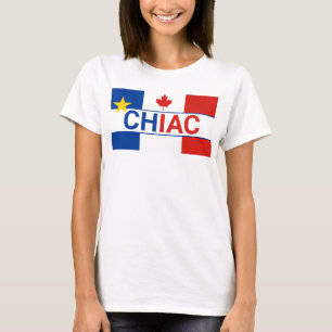 Chiac-Acadian-Flagge  T-Shirt