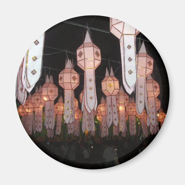 Chiang Mai Lanterns Magnet (Vorne)