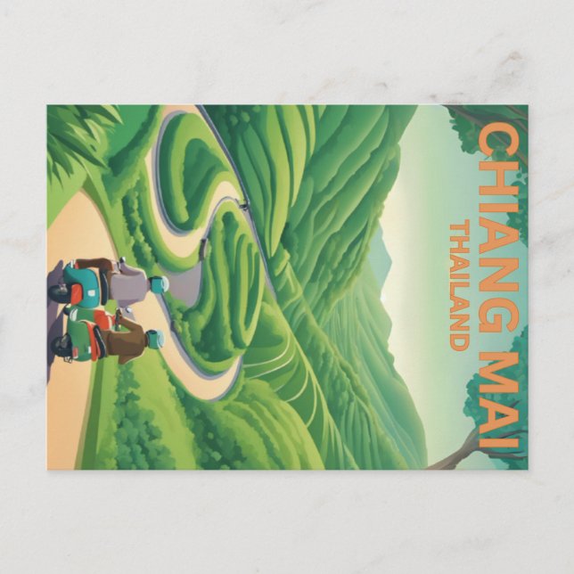 Chiang Mai Postcard Postkarte (Vorderseite)