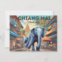 Chiang Mai Postcard Postkarte