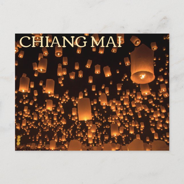 Chiang Mai, Thailand Postcard Postkarte (Vorderseite)