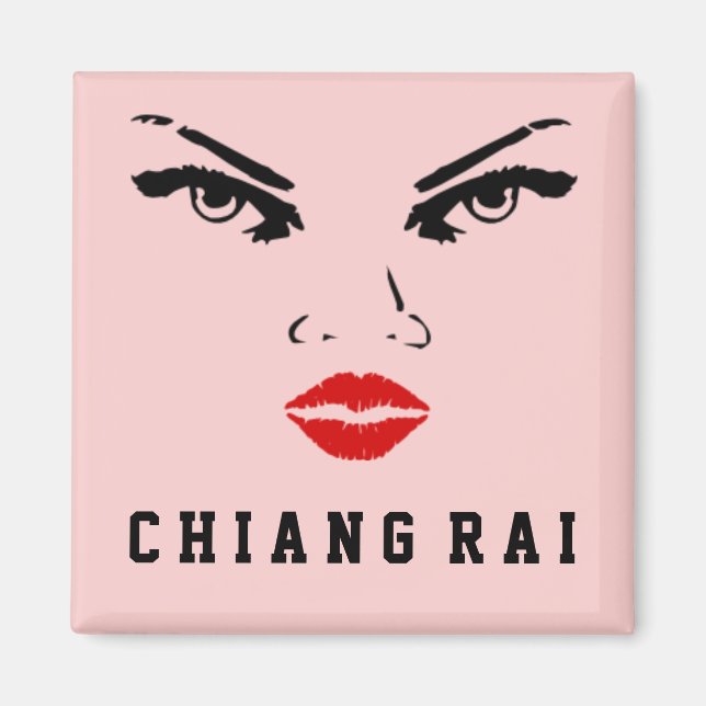 Chiang Rai, Thailändische Frau Magnet (Vorne)