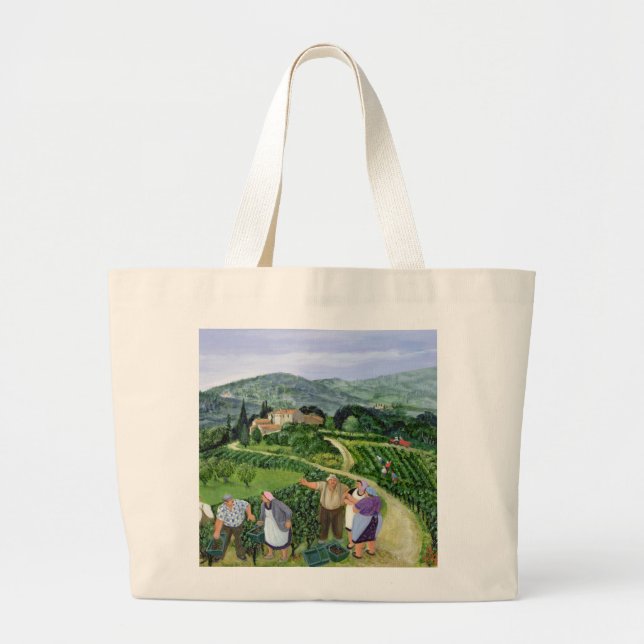 Chianti Classico Landhaus Trasqua Jumbo Stoffbeutel (Vorne)