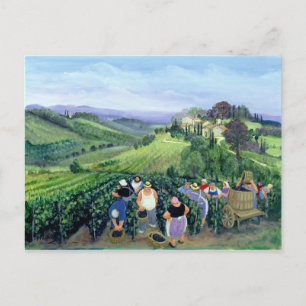 Chianti Landschaft Postkarte