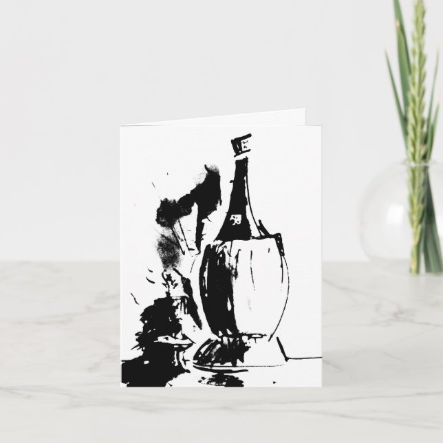 Chianti NoteCard Karte (Vorderseite)