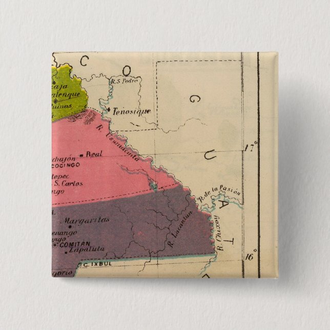 Chiapas, Mexiko 2 Button (Vorderseite)