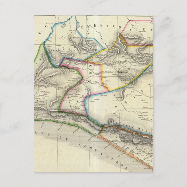 Chiapas, Mexiko Postkarte (Vorderseite)