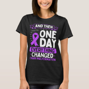 Chiari Malformation Awarenes Warriors Chiari Ribbo T-Shirt
