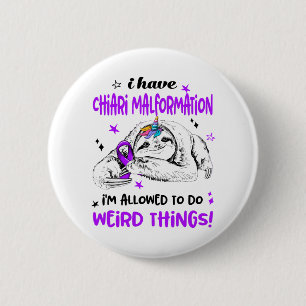 Chiari Malformation Awareness Monte Ribbon Geschen Button