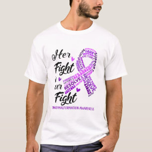 Chiari Malformation Awareness Monte Ribbon Geschen T-Shirt